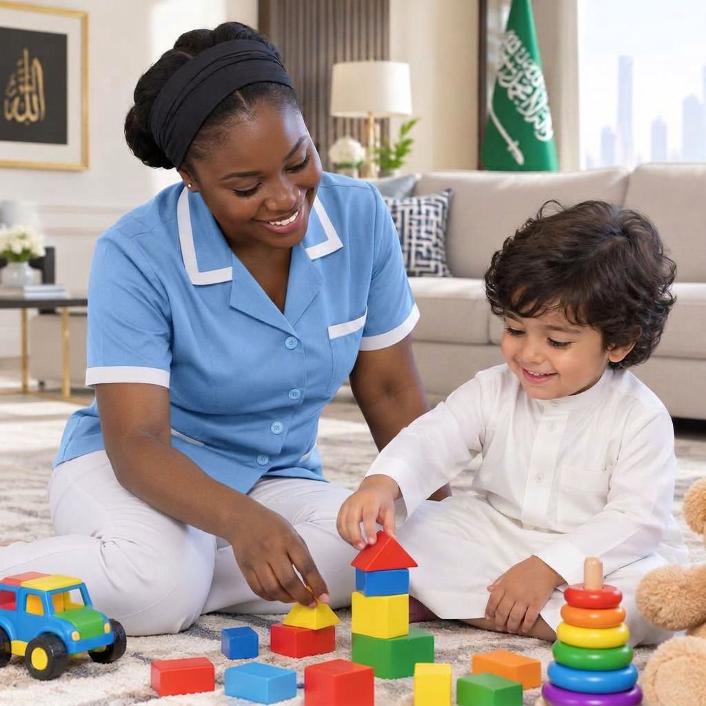 التنظيف و رعاية الأطفال